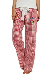 Concepts Sport Florida Panthers Womens Red Tradition Loungewear Sleep Pants