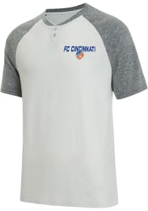 FC Cincinnati White Domain Short Sleeve Fashion T Shirt