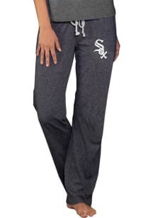 Concepts Sport Chicago White Sox Womens Charcoal Quest Knit Loungewear Sleep Pants