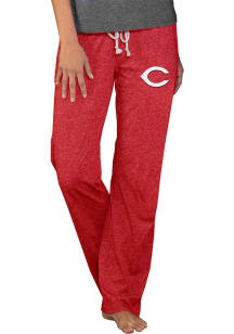 Concepts Sport Cincinnati Reds Womens Red Quest Knit Loungewear Sleep Pants
