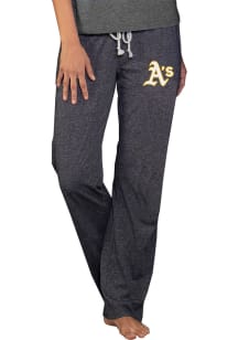 Concepts Sport Oakland Athletics Womens Charcoal Quest Knit Loungewear Sleep Pants