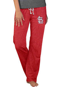 Concepts Sport St Louis Cardinals Womens Red Quest Knit Loungewear Sleep Pants