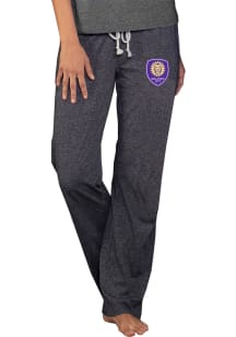 Concepts Sport Orlando City SC Womens Charcoal Quest Knit Loungewear Sleep Pants