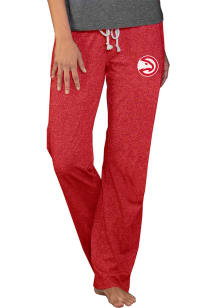 Concepts Sport Atlanta Hawks Womens Red Quest Knit Loungewear Sleep Pants