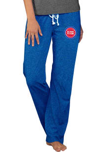 Concepts Sport Detroit Pistons Womens Blue Quest Knit Loungewear Sleep Pants