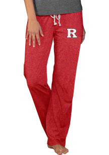 Concepts Sport Rutgers Scarlet Knights Womens Red Quest Knit Loungewear Sleep Pants