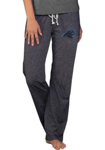 Concepts Sport Carolina Panthers Womens Charcoal Quest Knit Loungewear Sleep Pants