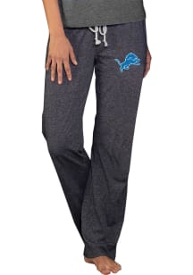 Concepts Sport Detroit Lions Womens Charcoal Quest Knit Loungewear Sleep Pants
