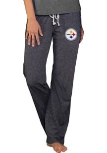 Concepts Sport Pittsburgh Steelers Womens Charcoal Quest Knit Loungewear Sleep Pants