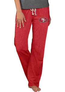 Concepts Sport San Francisco 49ers Womens Red Quest Knit Loungewear Sleep Pants