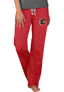 Concepts Sport Calgary Flames Womens Red Quest Knit Loungewear Sleep Pants