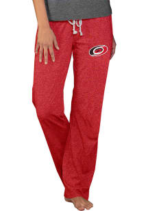 Concepts Sport Carolina Hurricanes Womens Red Quest Knit Loungewear Sleep Pants