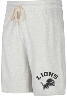 Detroit Lions Mens Oatmeal Mainstream Shorts