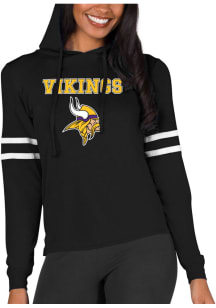 Concepts Sport Minnesota Vikings Womens Black Marathon Hooded Sweatshirt