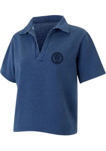 Philadelphia Union Womens Navy Blue Volley Short Sleeve T-Shirt