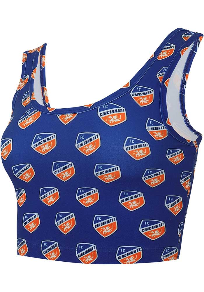 FC Cincinnati Womens Blue Gauge Tank Top