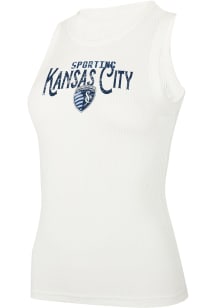 Sporting Kansas City Womens White Dailey Tank Top