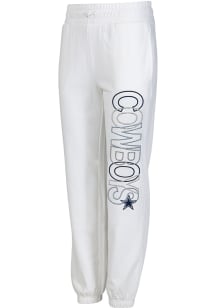 Dallas Cowboys Womens White Sunray Loungewear Sleep Pants
