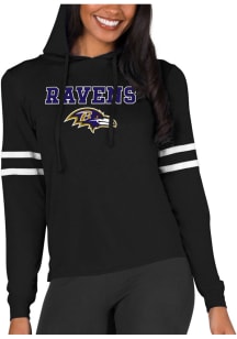 Concepts Sport Baltimore Ravens Womens Black Marathon Hooded Sweatshirt