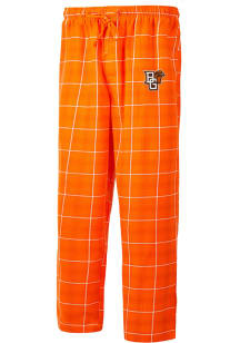 Bowling Green Falcons Mens Orange Primary Logo Sleep Pants