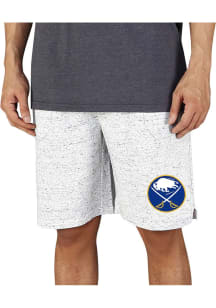 Concepts Sport Buffalo Sabres Mens White Throttle Knit Jam Shorts