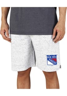 Concepts Sport New York Rangers Mens White Throttle Knit Jam Shorts