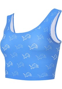 Concepts Sport Detroit Lions Womens Blue Record Tank Top