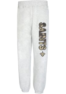 New Orleans Saints Womens Crossfield Grey Sweatpants