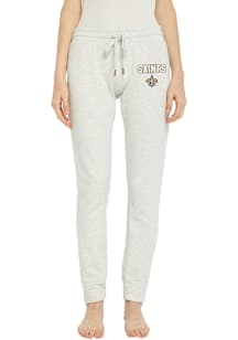 New Orleans Saints Womens Ballad White Sweatpants
