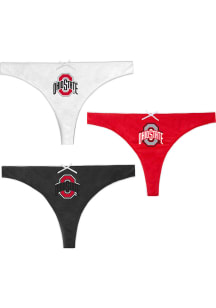 Ohio State Buckeyes Womens Red Badge Underwear