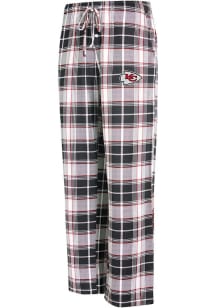 Kansas City Chiefs Womens Black Ashford Loungewear Sleep Pants