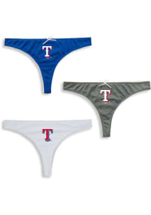Concepts Sport Texas Rangers Womens Blue Vector Thong Underwear
