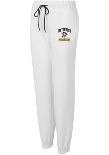 Concepts Sport Pittsburgh Penguins Womens Borough White Sweatpants