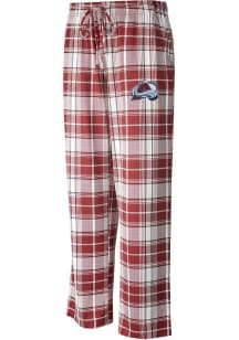 Colorado Avalanche Womens Maroon Ashford Loungewear Sleep Pants