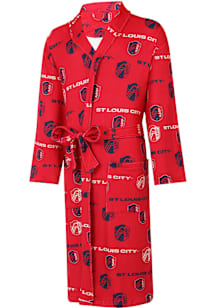 St Louis City SC Red Roadway Bathrobes