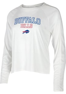 Buffalo Bills Womens White Gable Loungewear Sleep Shirt