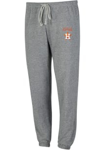 Houston Astros Womens Mainstream Grey Sweatpants