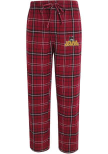 Loyola Ramblers Mens Maroon Plaid Flannel Sleep Pants