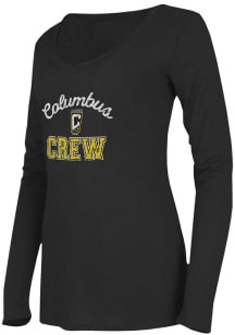 Columbus Crew Womens Black Marathon LS Tee