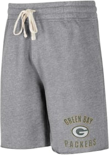 Green Bay Packers Mens Grey Mainstream Shorts