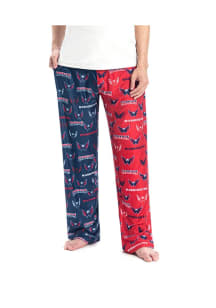 Washington Capitals Mens Red Split Sleep Pants
