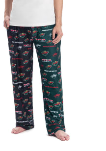 Minnesota Wild Mens Green Split Sleep Pants