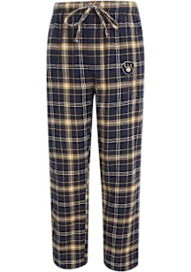Concepts Sport Milwaukee Brewers Mens Navy Blue Ultimate Sleep Pants