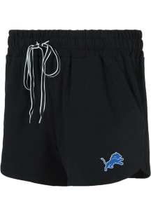Concepts Sport Detroit Lions Womens Black Comfort Shorts