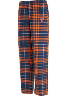 Womens Orange Illinois Fighting Illini Vector Loungewear Sleep Pants