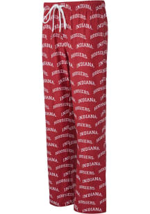 Womens Cardinal Indiana Hoosiers Record Loungewear Sleep Pants