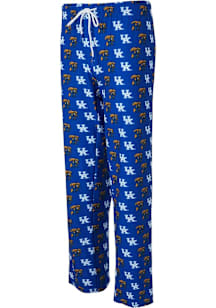 Concepts Sport Kentucky Wildcats Womens Blue Record Loungewear Sleep Pants