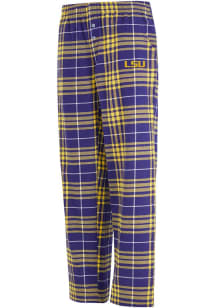 LSU Tigers Womens Purple Vector Loungewear Sleep Pants