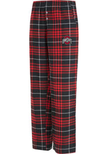 Womens Black Ohio State Buckeyes Vector Loungewear Sleep Pants