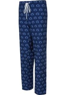 Womens Navy Blue Penn State Nittany Lions Record Loungewear Sleep Pants